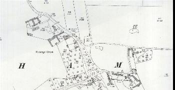 The area around Vicarage Green in 1926